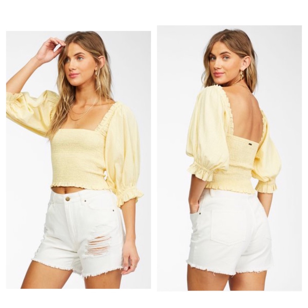 Billabong “Feeling Groovy” top.